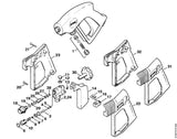 STIHL 4925-505-0620 Ring positie 29 technische tekening