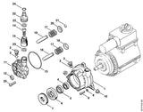 STIHL 9045-319-1050 Zylinderschraube DIN912-M5x25-8.8 positie 9 technische tekening