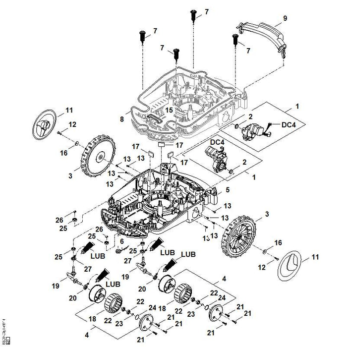 STIHL 9645-945-3110 Runddichtring N 21x1,5-NBR70 positie 24 technische tekening