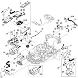 STIHL 6309-716-2500 Halter positie 21 technische tekening