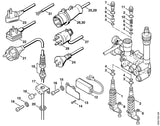 STIHL 9045-371-2430 Zylinderschraube M10x35 positie 16 technische tekening