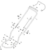 STIHL 6357-700-7524 Seilzug positie 7 technische tekening