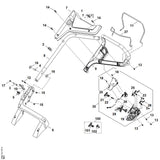 STIHL 6338-706-0743 Abdeckung positie 7 technische tekening