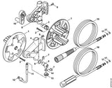 STIHL 9636-815-0700 Dichtring DIN7603-8x15x1 positie 12 technische tekening