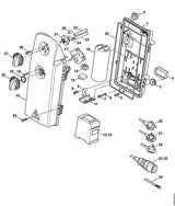 STIHL 9771-021-0930 Schlauchklemme 10/7 positie 24 technische tekening