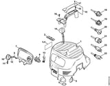 STIHL 4774-440-2000 Anschlussleitung Europa positie 18 technische tekening