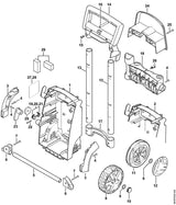 STIHL 9991-003-1120 Schnellbefestigung positie 9 technische tekening