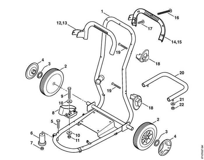 STIHL 9451-621-2935 Zackenring 25x0,5 positie 3 technische tekening