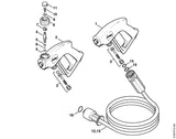 STIHL 4732-007-1055 Dichtungssatz positie -1 technische tekening