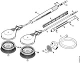 STIHL 4900-501-0900 Sieb positie 8 technische tekening