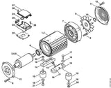STIHL 9308-021-0180 Scheibe DIN9021-A8,4 positie 18 technische tekening