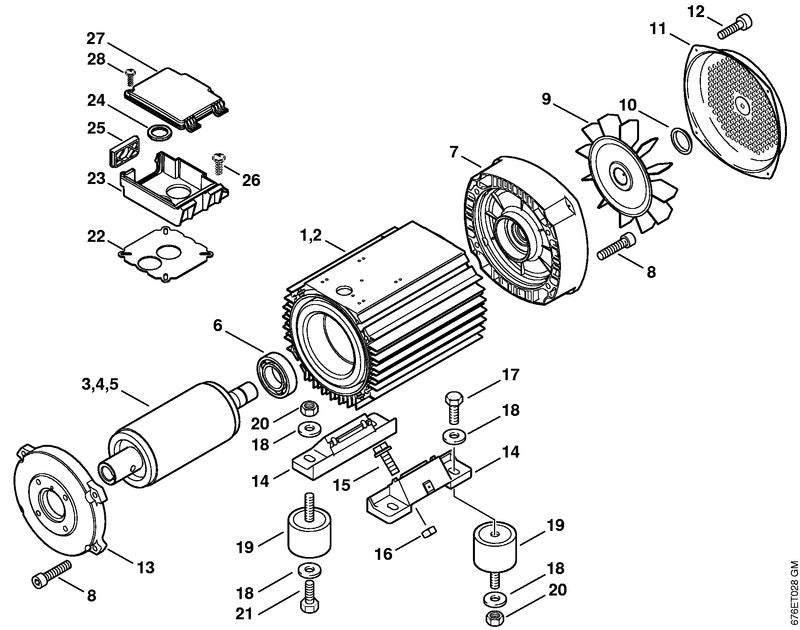 STIHL 9308-021-0180 Scheibe DIN9021-A8,4 positie 18 technische tekening