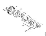 STIHL 1108-404-3200 Zündanker positie 4 technische tekening