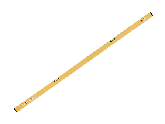Keizers Wasserwaage Gold 150 cm - dickwandiges Aluminium, 4 Libellen, Stellfüße