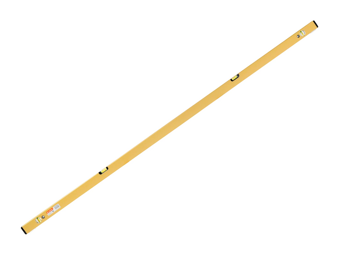 Keizers Wasserwaage Gold 180 cm - dickwandiges Aluminium, 4 Libellen, Stellfüße