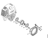 STIHL 4313-080-1800 Lüftergehäuse positie 7 technische tekening