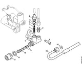 STIHL 4780-760-8801 Injektor positie 10 technische tekening