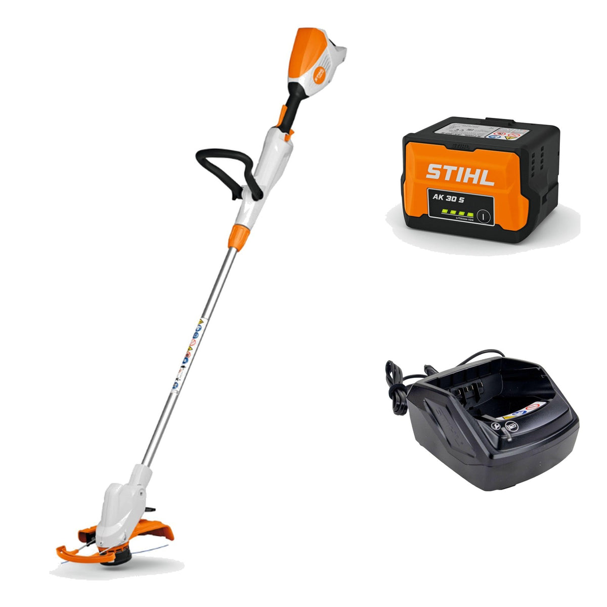 STIHL FSA 50 Akku-Rasentrimmer + AK 30 S Akku + AL 101 Ladegerät | Set