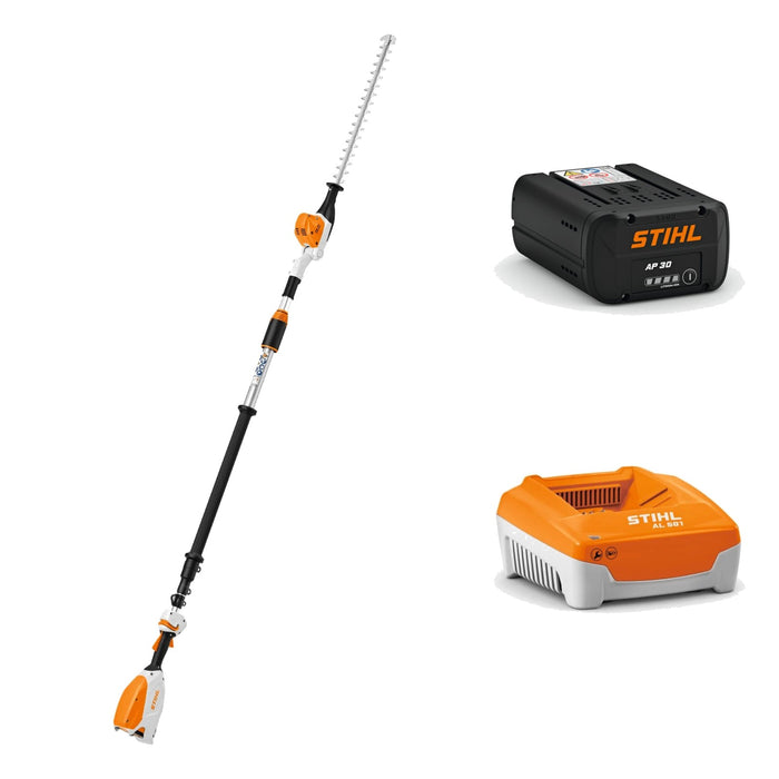 STIHL HLA 86 Akku-Heckenschneider + AP 30 Akku + AL 501 Schnellladegerät | Set