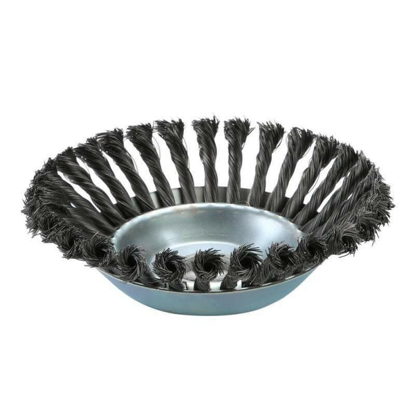 AgroTech Stahl Unkrautbürste Ø 20 cm  - 20 / 25,4 mm