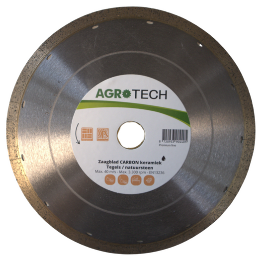 AgroTech Diamant-Trennscheibe CARBON Keramik - 230 mm