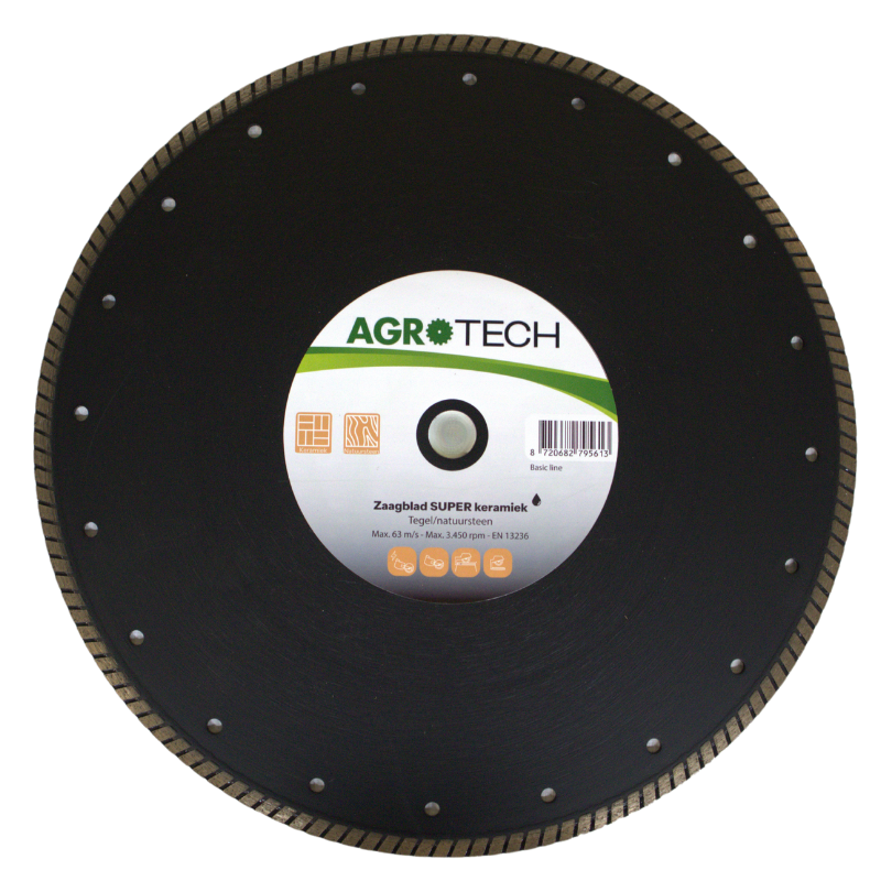 AgroTech Diamant-Trennscheibe SUPER Keramik
