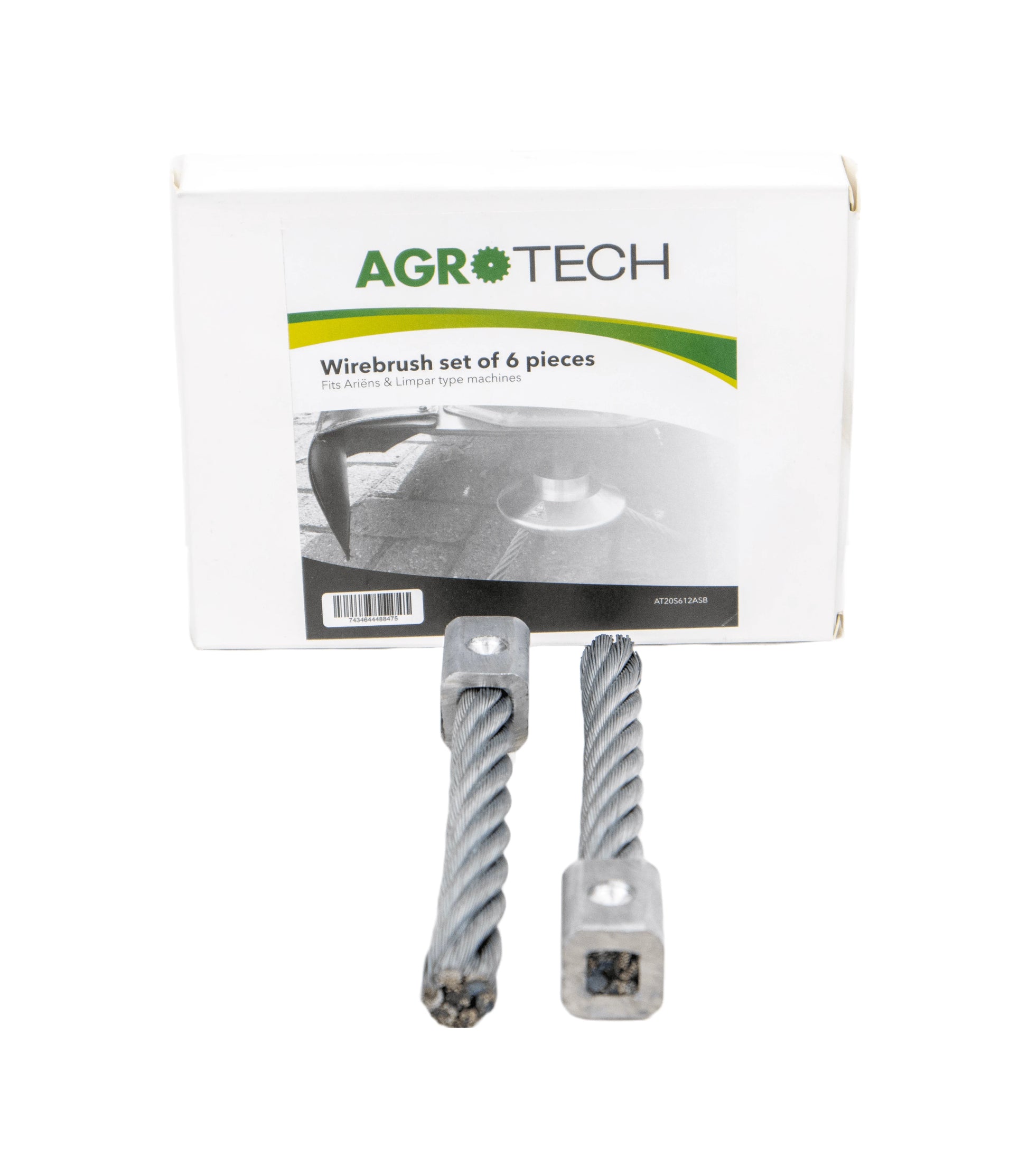 AgroTech Unkrautbürsten für Ariens & Limpar - Set von 6