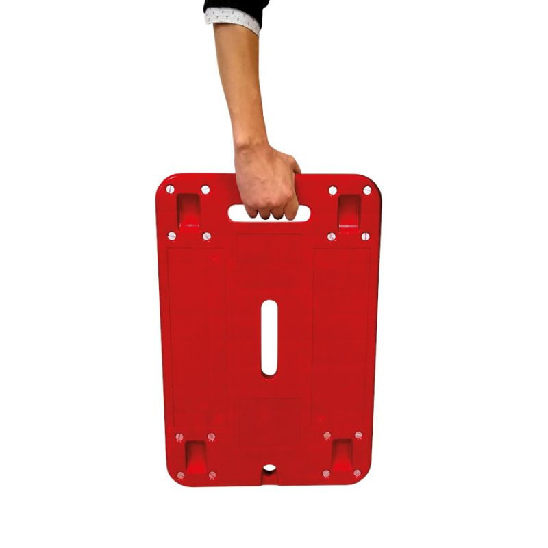 Altrad Fort Allround-Plattformwagen PLPP01 - 4 Gummi-Lenkrollen