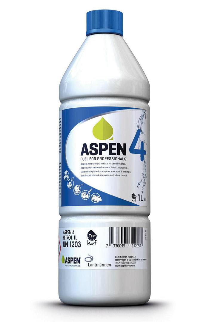 Aspen 4 Haltbarer Kraftstoff - 1 Liter - Jetzt Aspenbei kaisers.jetzt