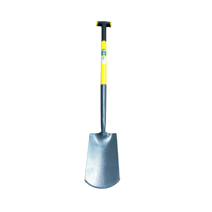 Atlas Spaten, epoxidbeschichtet – mit 78 cm Fiberglas-T-Stiel