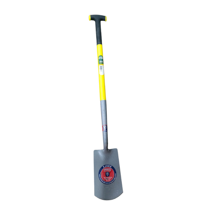 Atlas Refurbished Spaten, epoxidbeschichtet – mit 78 cm Fiberglas-T-Stiel