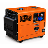 BLACK+DECKER BXGND5300E Dieselgenerator – 5,3 kW