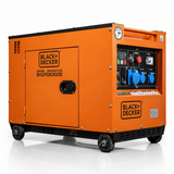 BLACK+DECKER Diesel-Generator BXGND6300E – 6,3 kW
