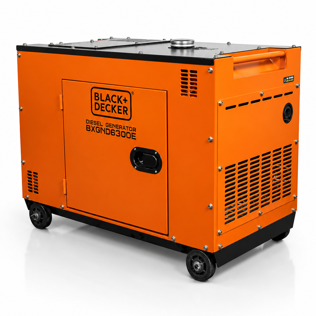 BLACK+DECKER Diesel-Generator BXGND6300E – 6,3 kW