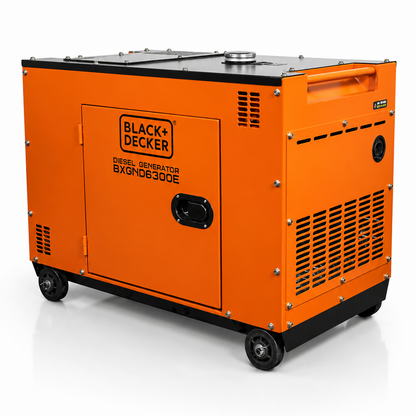 BLACK+DECKER Diesel-Generator BXGND6300E – 6,3 kW