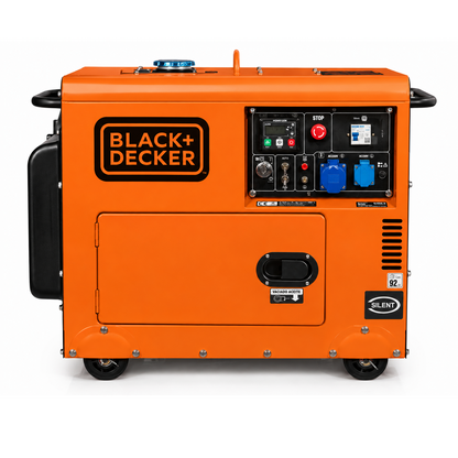 BLACK+DECKER BXGND5300E Dieselgenerator – 5,3 kW