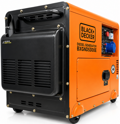BLACK+DECKER BXGND5300E Dieselgenerator – 5,3 kW