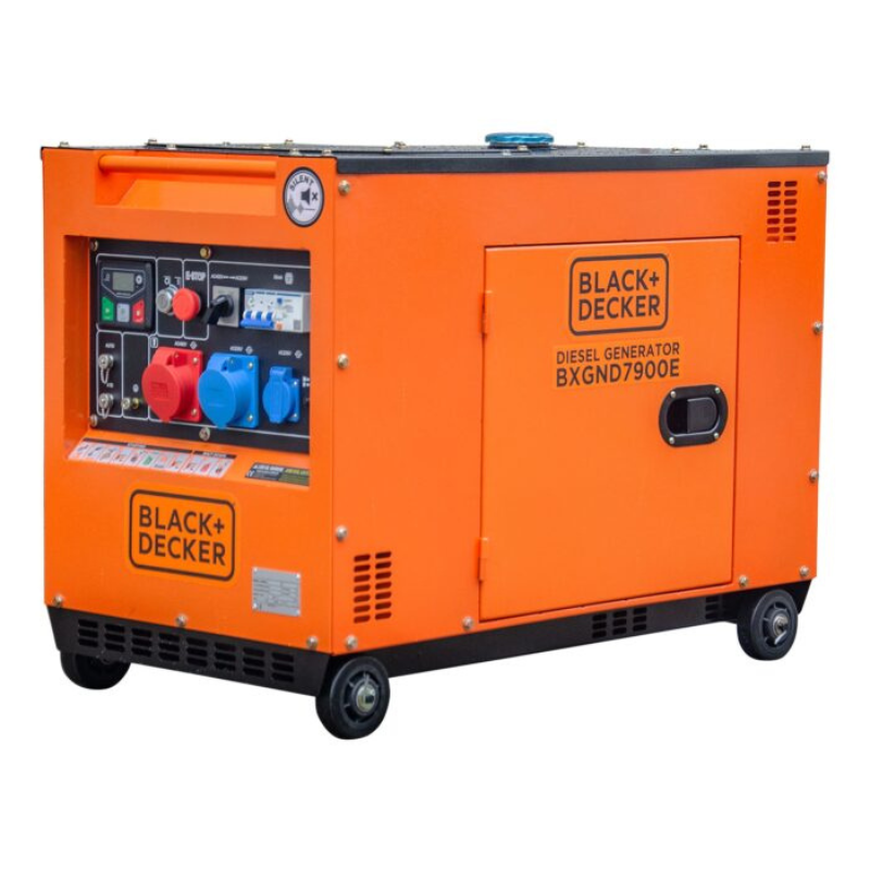 Black+Decker BXGND7900E Diesel-Generator - 7900 W