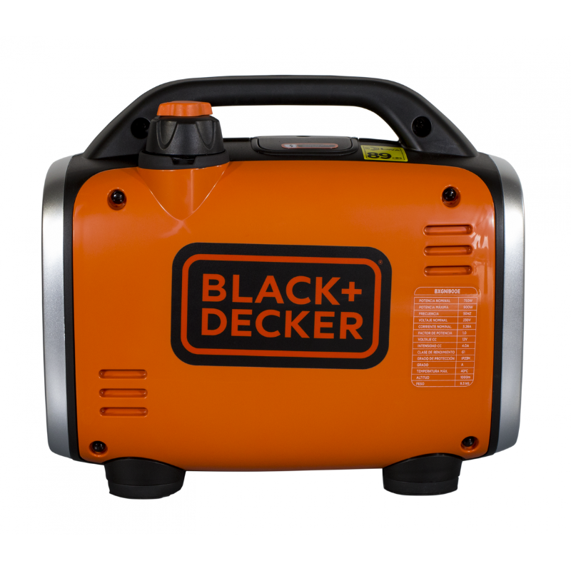 Black+Decker BXGNi900E Inverter Benzin-Generator – 900 W