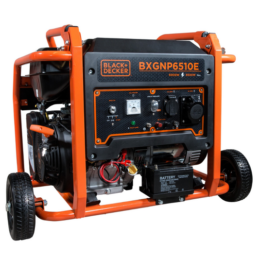 Black+Decker BXGNP6510E Benzin-Generator - 6500 W