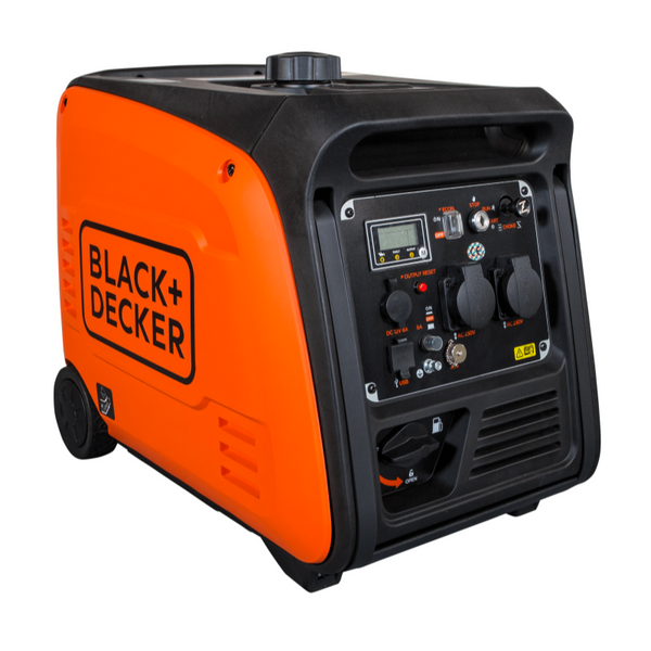 Black+Decker BXGNi4000E Inverter-Benzin-Generator - 3900W