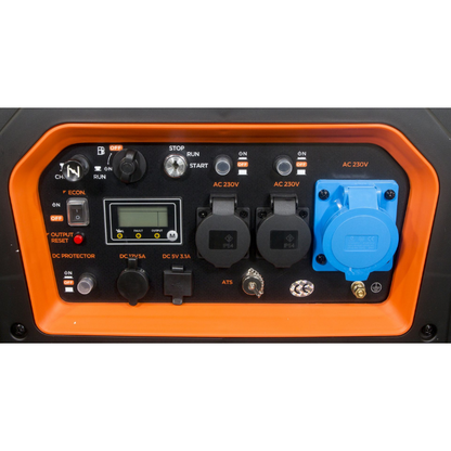 Black+Decker BXGNi6500E Inverter Benzin-Generator – 6500 W