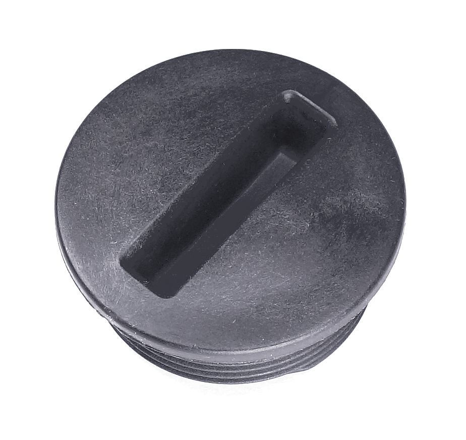 SCREW CAP 1 1/2". BLACK