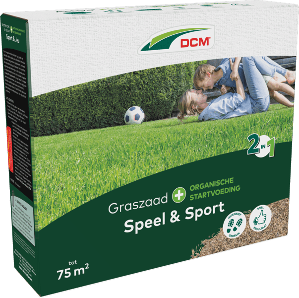 DCM Rasensamen Plus Spiel & Sport – 1,5 kg (75 m²)