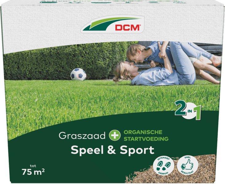DCM Rasensamen Plus Spiel & Sport – 1,5 kg (75 m²)