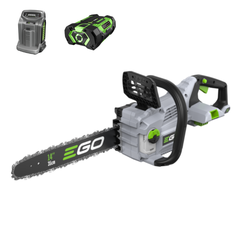 EGO Akku-Kettensäge CS1610E Kit mit Akku und Ladegerät