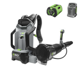 EGO Rückentragbarer Akku-Laubbläser LB6000E-K1103 Kit mit 10,0 Ah Akku und Ladegerät
