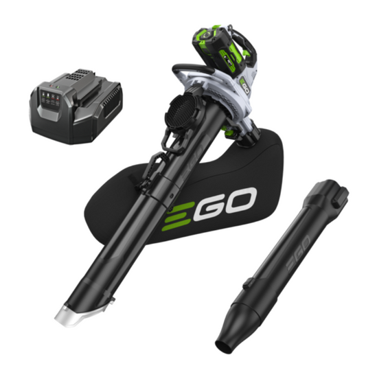 EGO Akku-Laubsauger und -Bläser LV5004E Kit mit Akku und Ladegerät