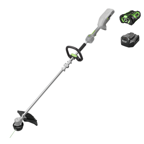 EGO Akku-Rasentrimmer ST1301E-S Kit mit Akku und Ladegerät