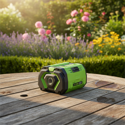 EGO Akku 56V 10.0Ah Li-Ion BA5600T mit 560 Wh im Garten